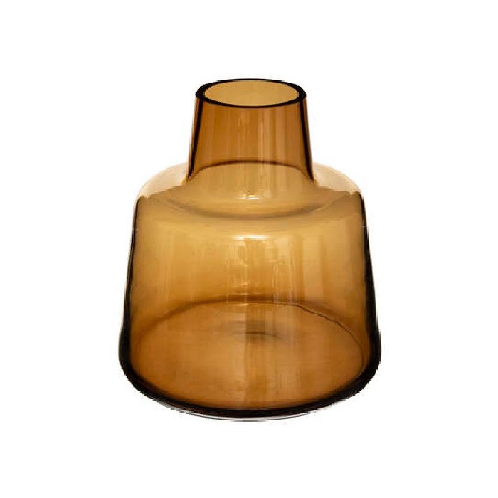 home-decor/vases/atmosphera-square-vase-h23cm-amber-solid