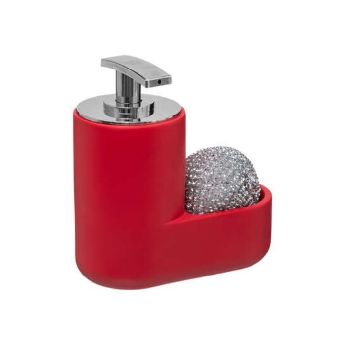 kitchenware/miscellaneous-kitchenware/five-simply-smart-red-soap-dispensersponge
