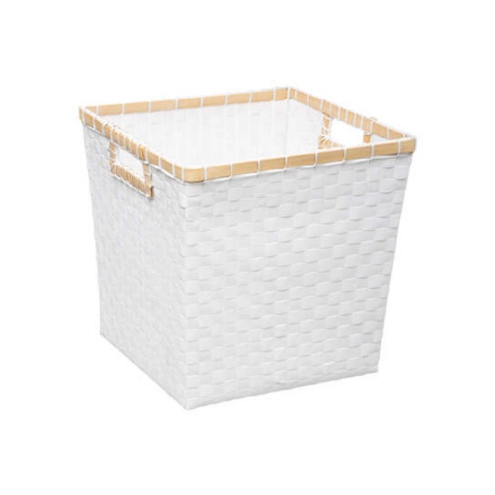 household-goods/laundry-ironing-accessories/5five-breaded-laundry-box-white-31cm