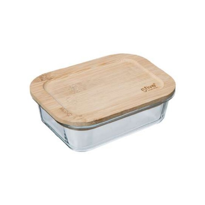 kitchenware/food-storage/5five-rectangle-glass-box-bamboo-1l