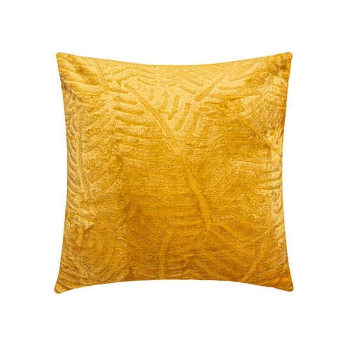home-decor/cushions/atmosphera-leaf-cushion-yellow-40cm-x-40cm
