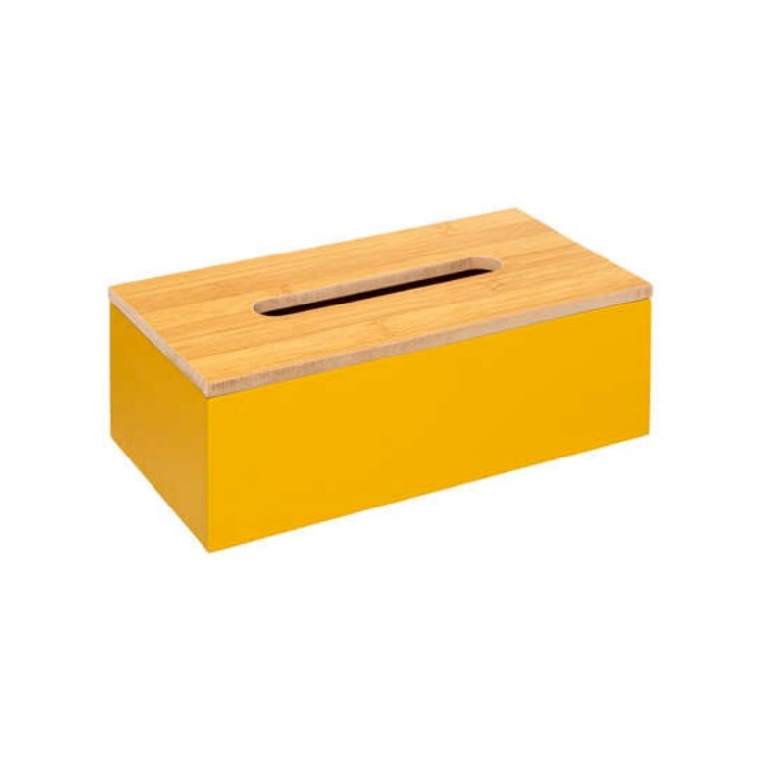 bathrooms/cosmetic-accessories-organisers/five-simply-smart-mustard-tissue-box-modern