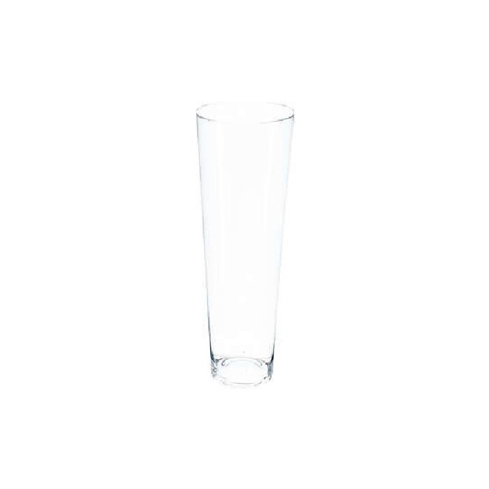 home-decor/vases/atmosphera-glass-vase-conical-h50cm