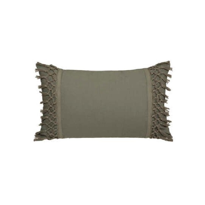 home-decor/cushions/atmosphera-cushion-cotton-macra-khaki-30cm-x-50cm