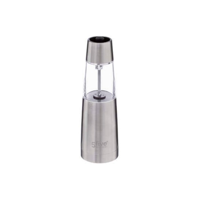 tableware/condiment-sets/5five-electric-salt-pepper-grinder-silver-19cm