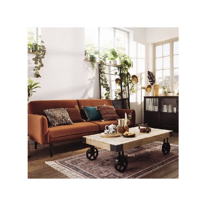 sofas/sofa-beds/atmosphera-daria-amber-velvet-3-seater-sofabed