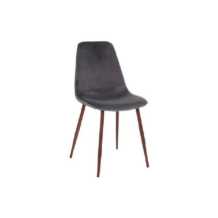 dining/dining-chairs/atmosphera-roka-slate-velvet-in-metal-nut-legs-chair