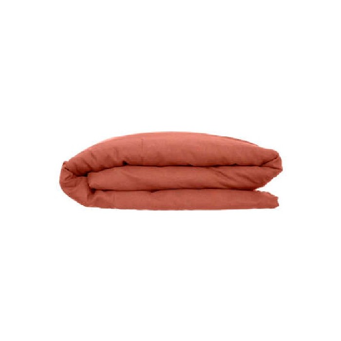 household-goods/bed-linen/atmosphera-duvet-cover-100lin-terracotta-240cm-x-220cm