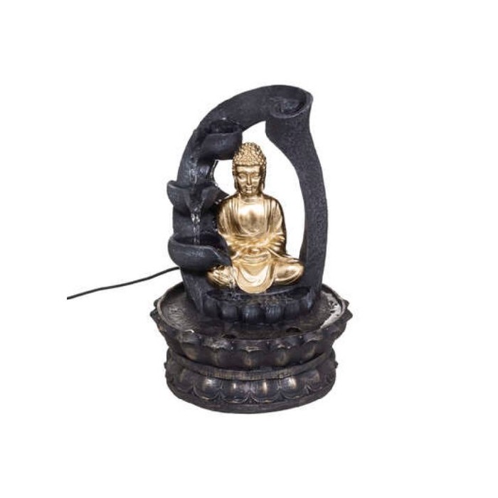 home-decor/decorative-ornaments/atmosphera-gold-buddha-fountain-h27cm