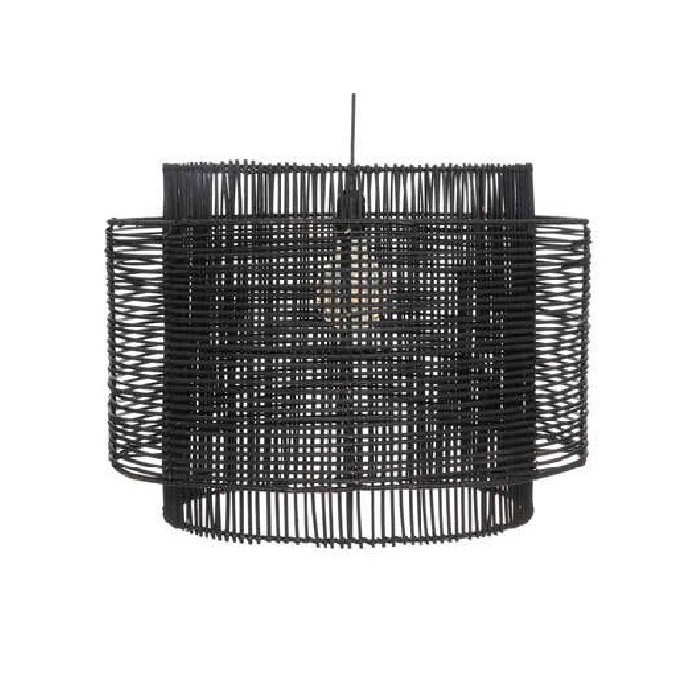 lighting/ceiling-lamps/atmosphera-orna-black-rattan-pendent-lamp-d58cm