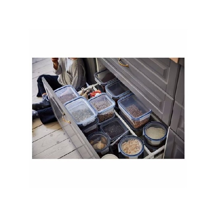 Ikea 365Container With Lid Rectangularplastic 1 L Food Storage