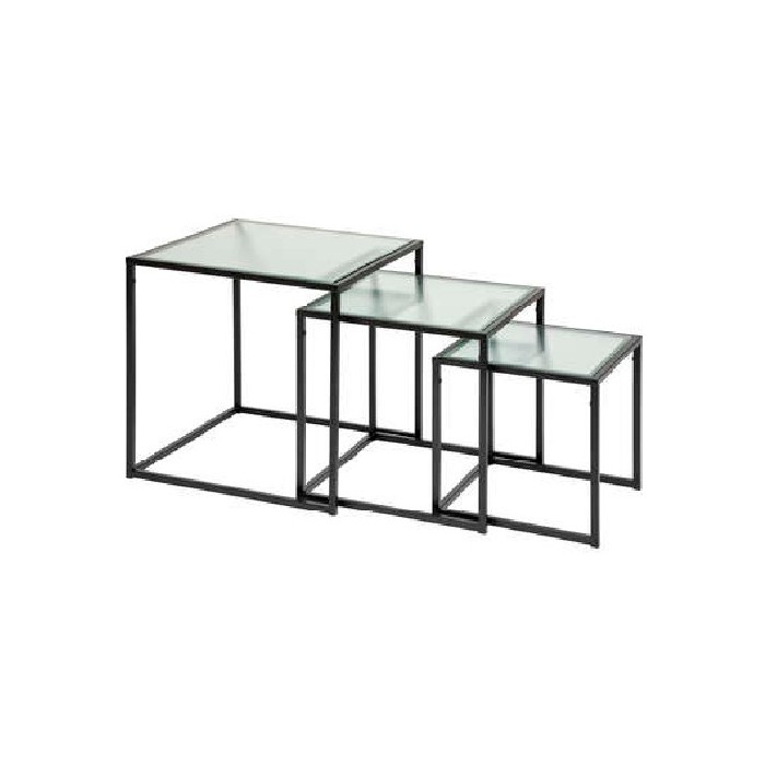 living/coffee-tables/atmosphera-aldir-black-metal-glass-side-table-3-set
