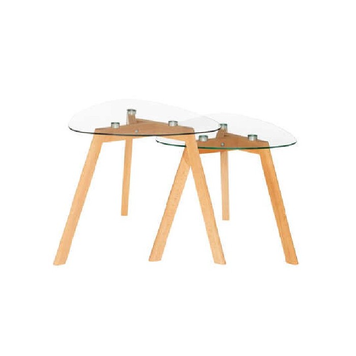 living/coffee-tables/atmosphera-thalie-wood-glass-side-table-2-set