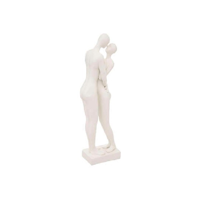 home-decor/decorative-ornaments/atmosphera-couple-statuette-in-resin-white-h33cm