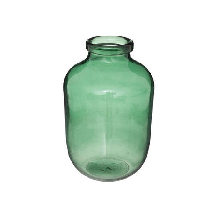 home-decor/vases/atmosphera-green-glass-bocal-vase-h28cm