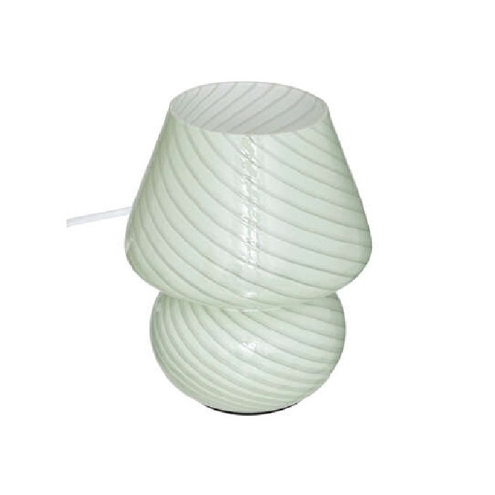 lighting/table-lamps/atmosphera-cara-green-glass-mushroom-h18cm