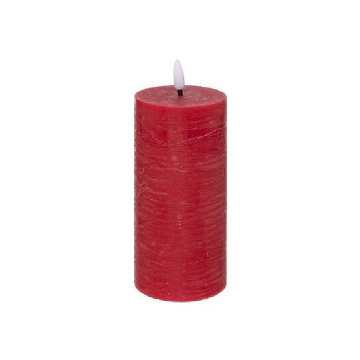 home-decor/candles-home-fragrance/atmosphera-molia-red-round-led-candle-7cm-x-18cm