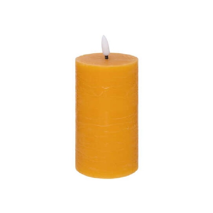 home-decor/candles-home-fragrance/atmosphera-molia-yellow-round-led-candle-7cm-x-15cm