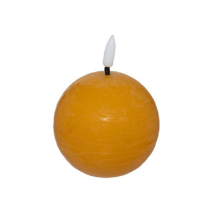 home-decor/candles-home-fragrance/atmosphera-molia-yellow-ball-led-candle-d12cm