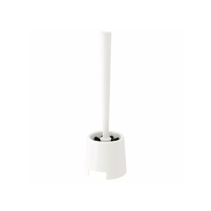 Ikea Bolmen Toilet Brushholder White Bathroom Accessories Bathrooms