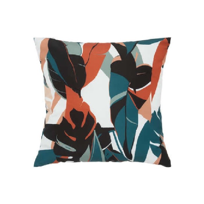 home-decor/cushions/atmosphera-cushion-outdoor-print-leaf-40cm-x-40cm