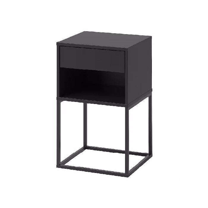 bedrooms/individual-pieces/ikea-vikhammer-bedside-table-black-40x39cm