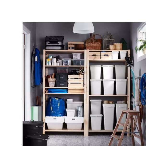 household-goods/bins-liners/ikea-hallbar-bin-with-lid-light-grey-22-l
