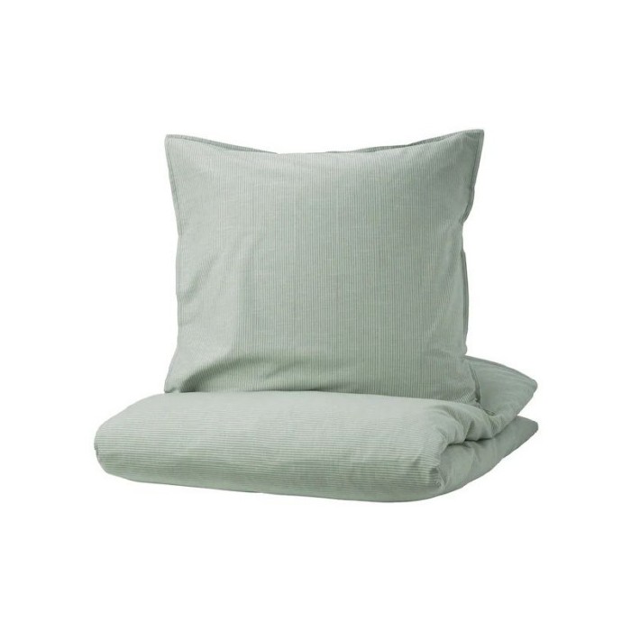 household-goods/bed-linen/promo-ikea-bergpalm-bedding-set-2-pieces-green-stripes-155x220-80x80-cm