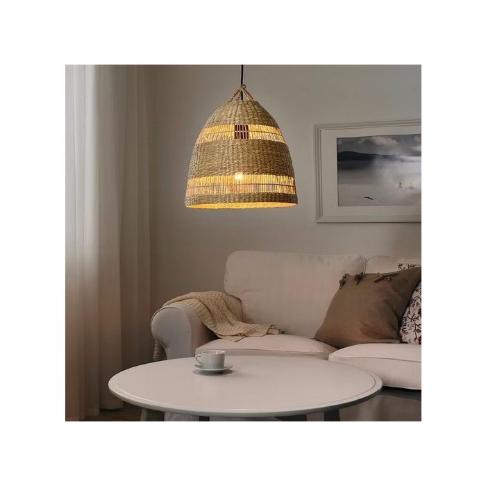 lighting/shades/ikea-totorared-hanging-lampshade-sedgehandiwork-36cm