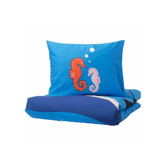 other/kids-accessories-deco/ikea-blavingad-bedding-set-2-pieces-sea-animal-patterncolourful-140x20080x80cm