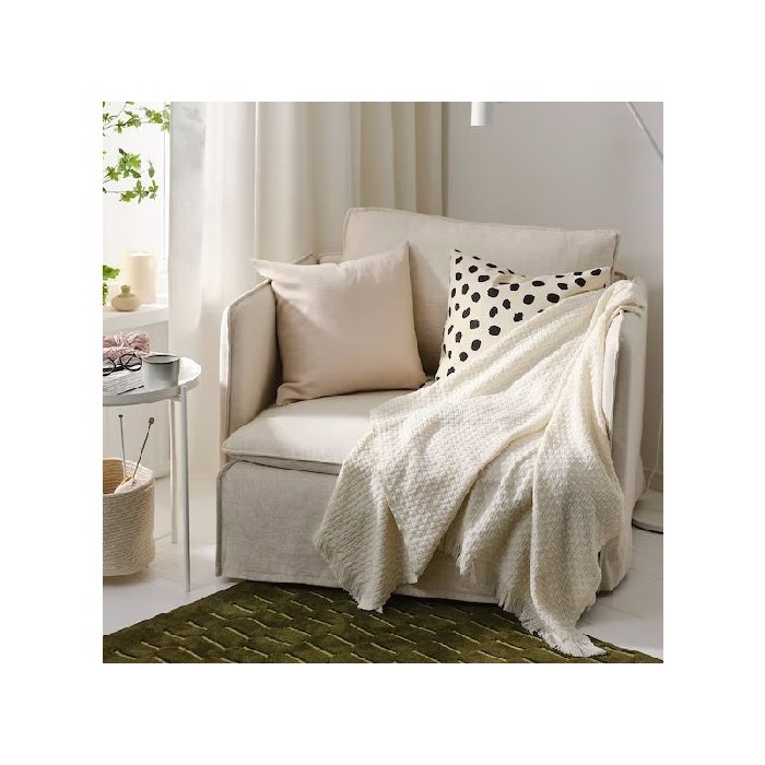 household-goods/blankets-throws/ikea-hornmal-throw-off-white- 130x170cm