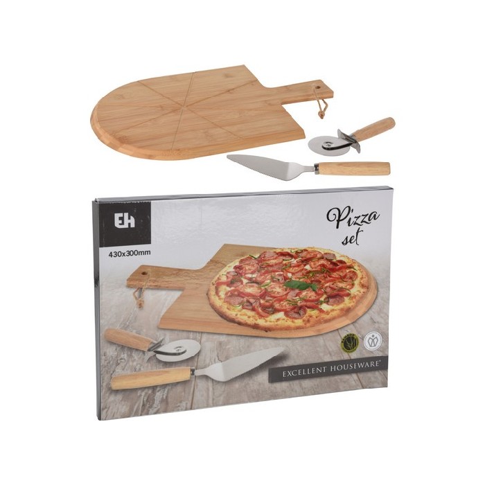 kitchenware/miscellaneous-kitchenware/pizza-cuttingboard-set-bamboo-3-pieces
