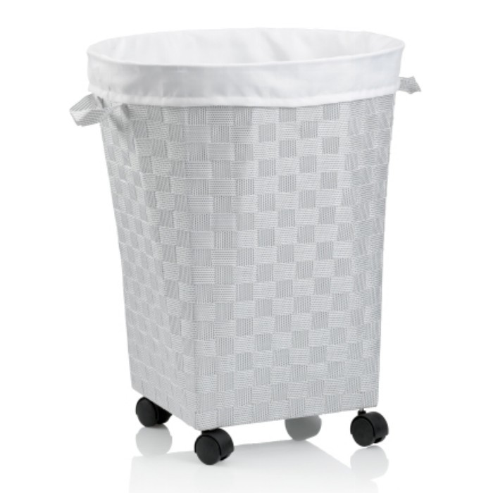 Kela Laundry Box Porto White Laundry Ironing Accessories Bathrooms