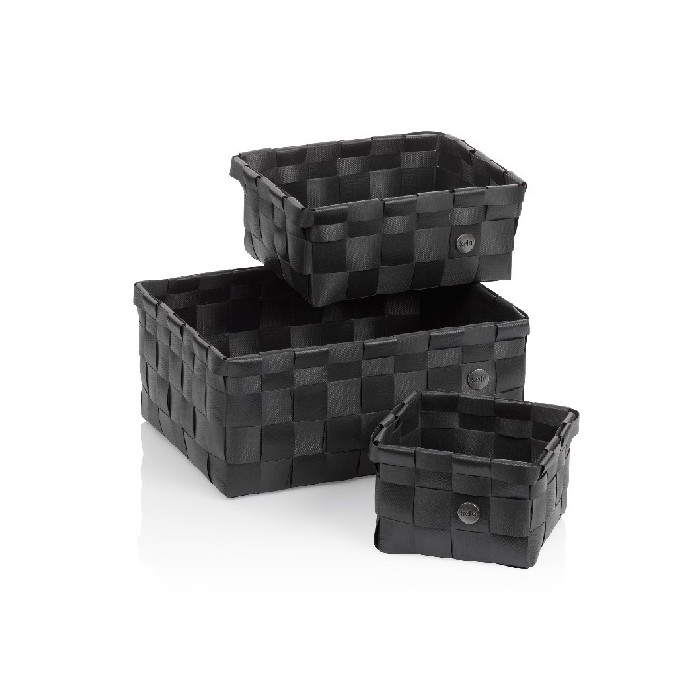 bathrooms/bathroom-storage-shelving/kela-basket-set-neo-black