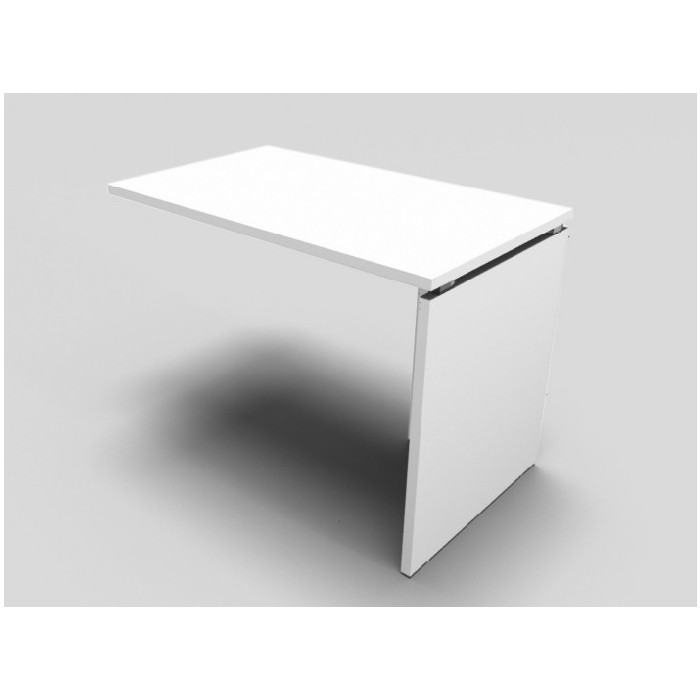 Panel Desk Return Right 100X60 Wspacer 25Mm White Office Desks Office
