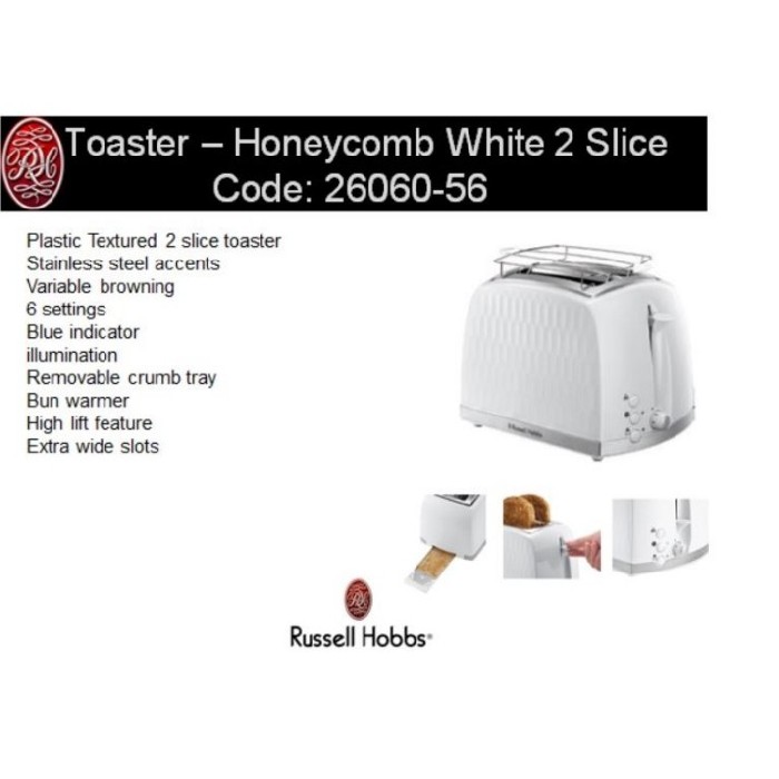 small-appliances/toasters/russell-hobbs-2-slice-honeycomb-toaster-white