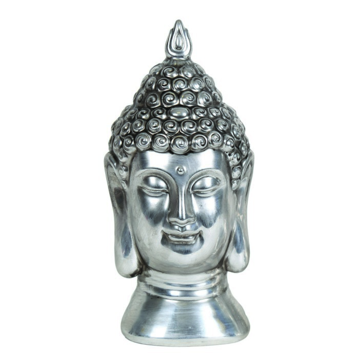 home-decor/decorative-ornaments/silver-buddha-head-185cm