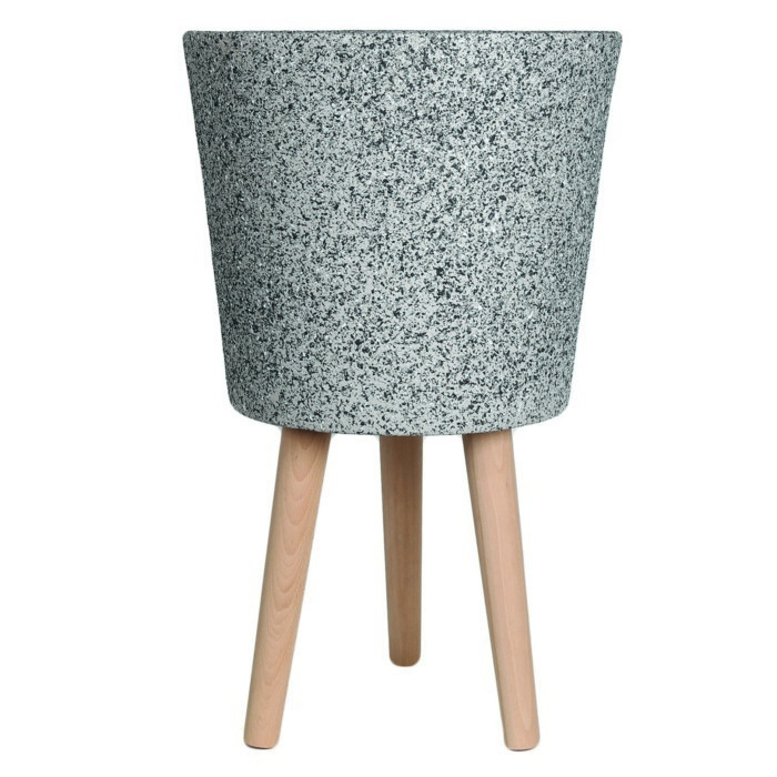 home-decor/indoor-pots-plant-stands/granite-design-planter-grey-40cm