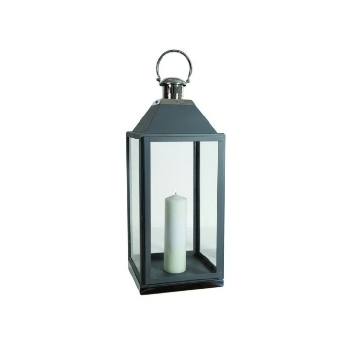 home-decor/candle-holders-lanterns/matte-grey-lantern-66cm