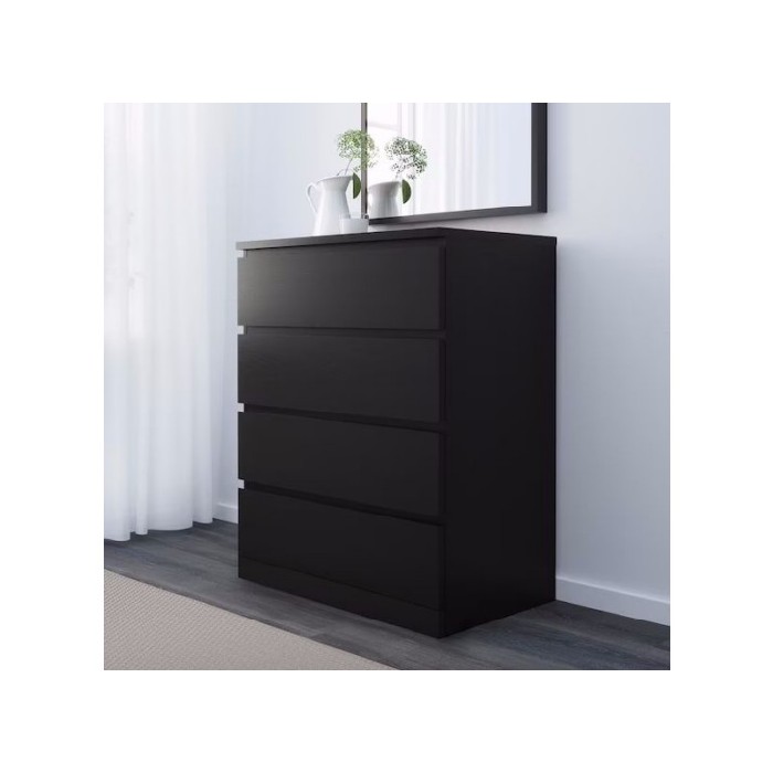 bedrooms/individual-pieces/ikea-chest-of-4-drawers-black-80cm-x-100cm