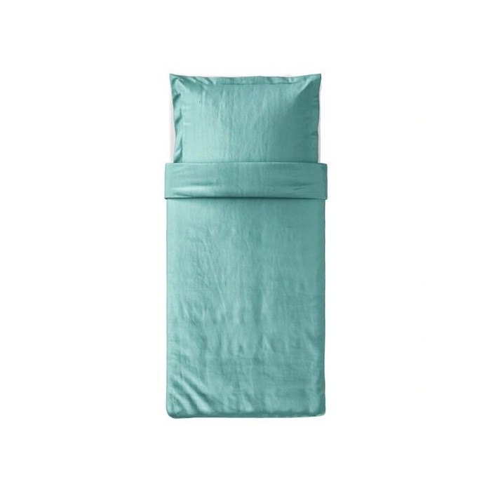 household-goods/bed-linen/promo-ikea-luktjasmin-bedding-set-2-pieces-gray-turquoise-155x220-80x80-cm