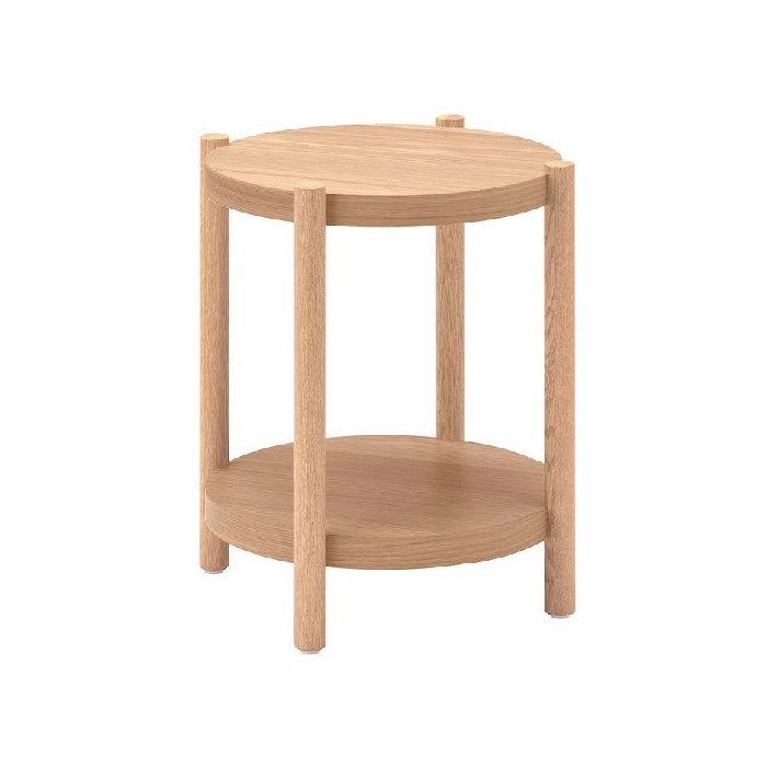 Ikea Listerby Side Table Oak Veneer 50Cm Coffee Tables Living The Atrium