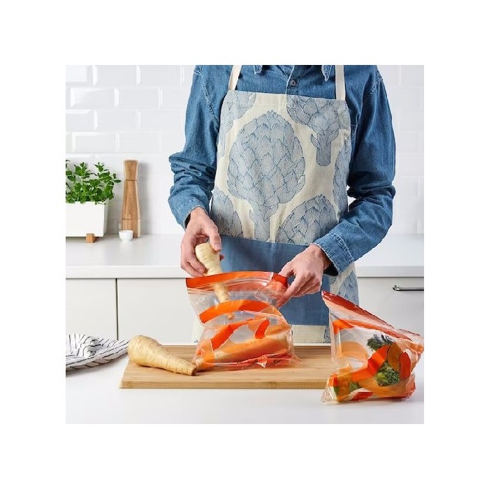 kitchenware/miscellaneous-kitchenware/ikea-istad-resealable-bag-patternedbright-orange- 25-l