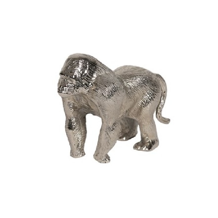 home-decor/decorative-ornaments/silver-gorilla-19cm