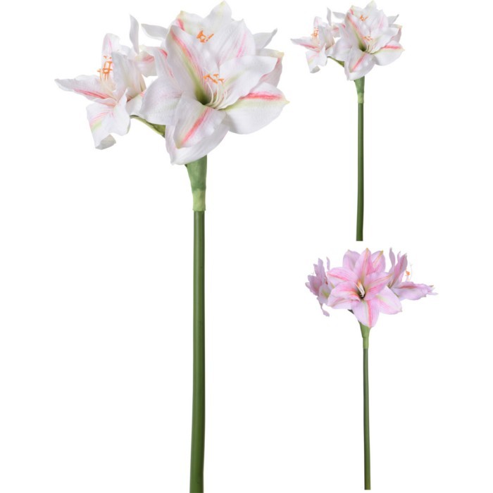 artificialamaryllisflower75cm2assortedcolours artificialplants