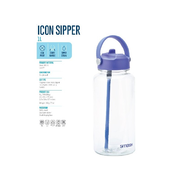 kitchenware/picnicware/smash-icon-sipper-1l-ss-straw-blue-with-brush