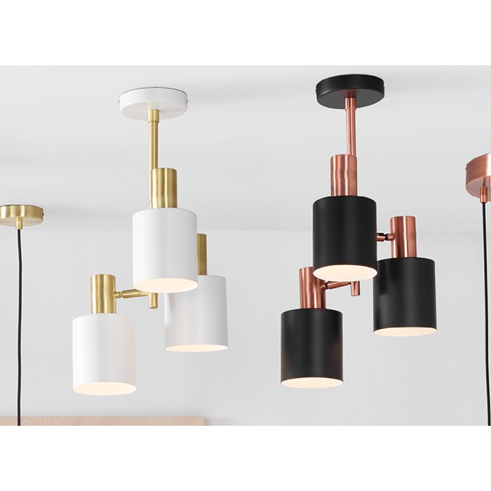 lighting/ceiling-lamps/white-brass-3-light-electrified-pendant