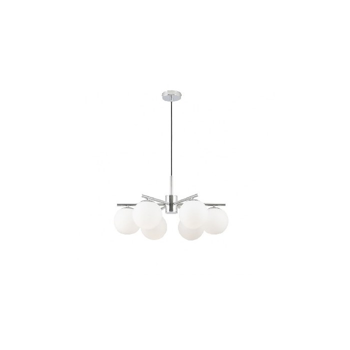 lighting/ceiling-lamps/asterope-6-white-orb-and-shiny-chrome-metal-pendant