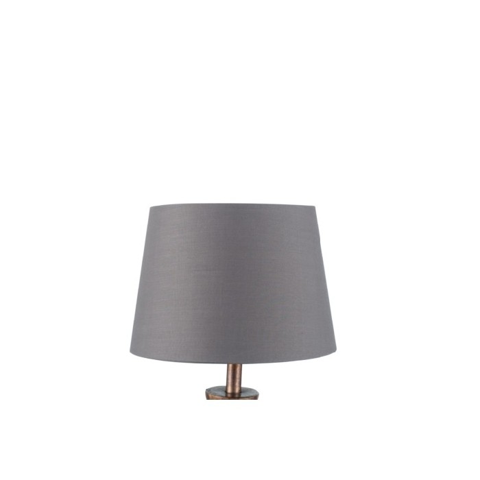 lighting/shades/adelaide-25cm-steel-grey-tapered-poly-cotton-shade