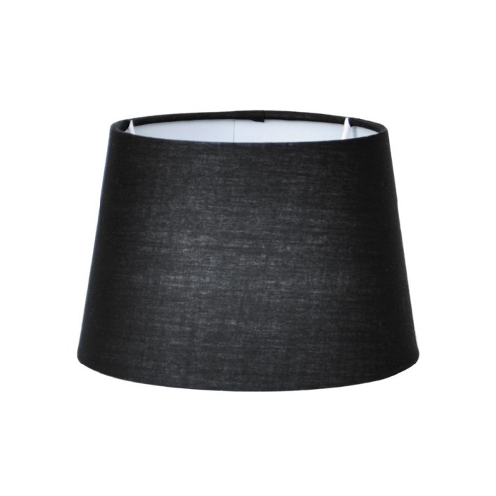 lighting/shades/35cm-black-tapered-poly-cotton-shade
